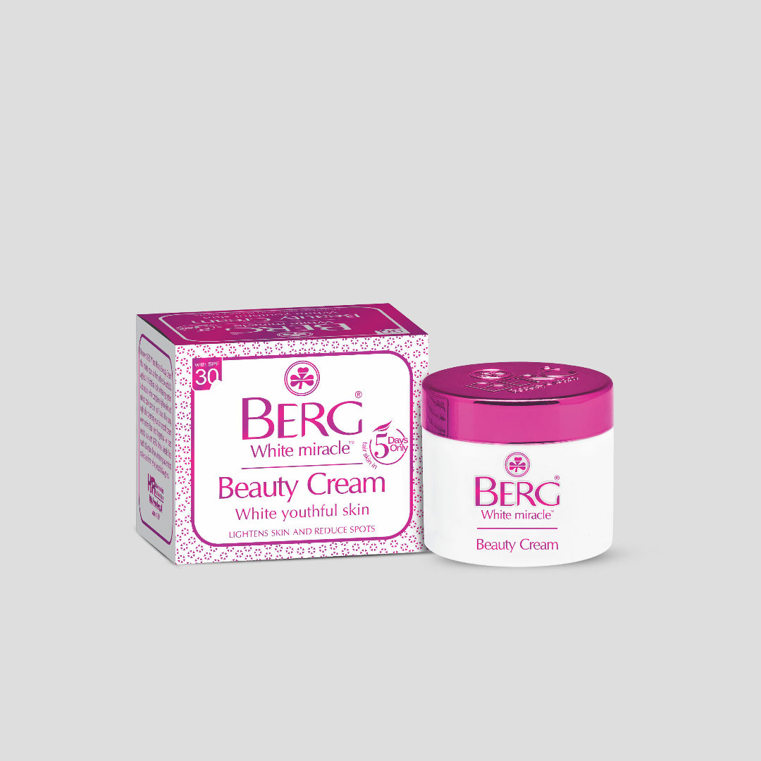 BERG White Miracle 4-in-1 Beauty Pack (Cream + Serum + Soap + Serum)