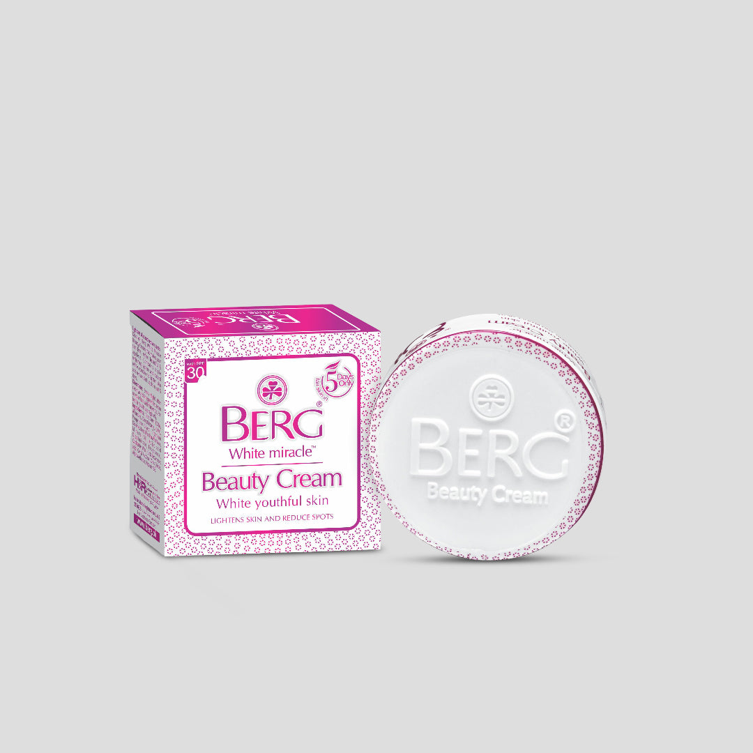 BERG White Miracle 4-in-1 Beauty Pack (Cream + Serum + Soap + Serum)