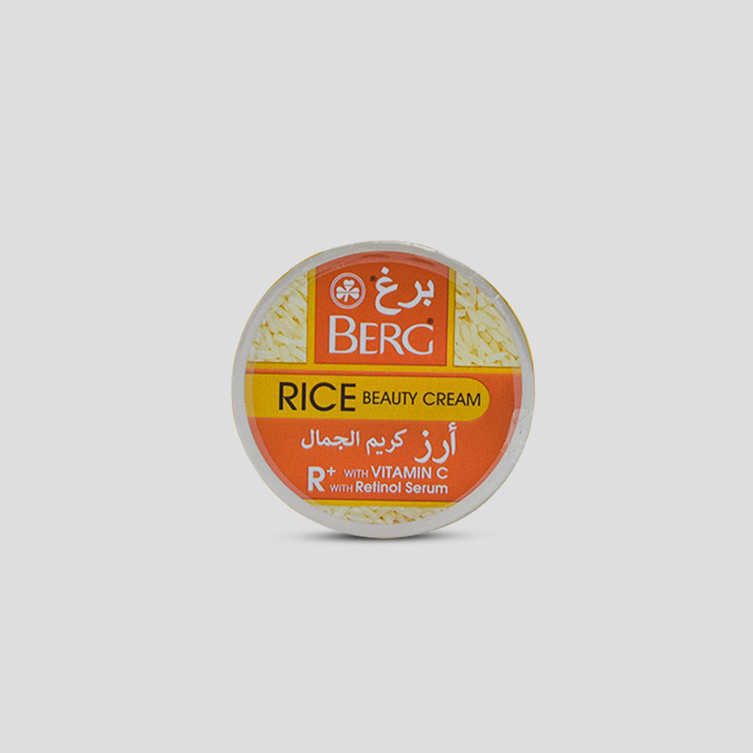 BERG Rice Beauty Cream – Vitamin C (With Retinol Serum)