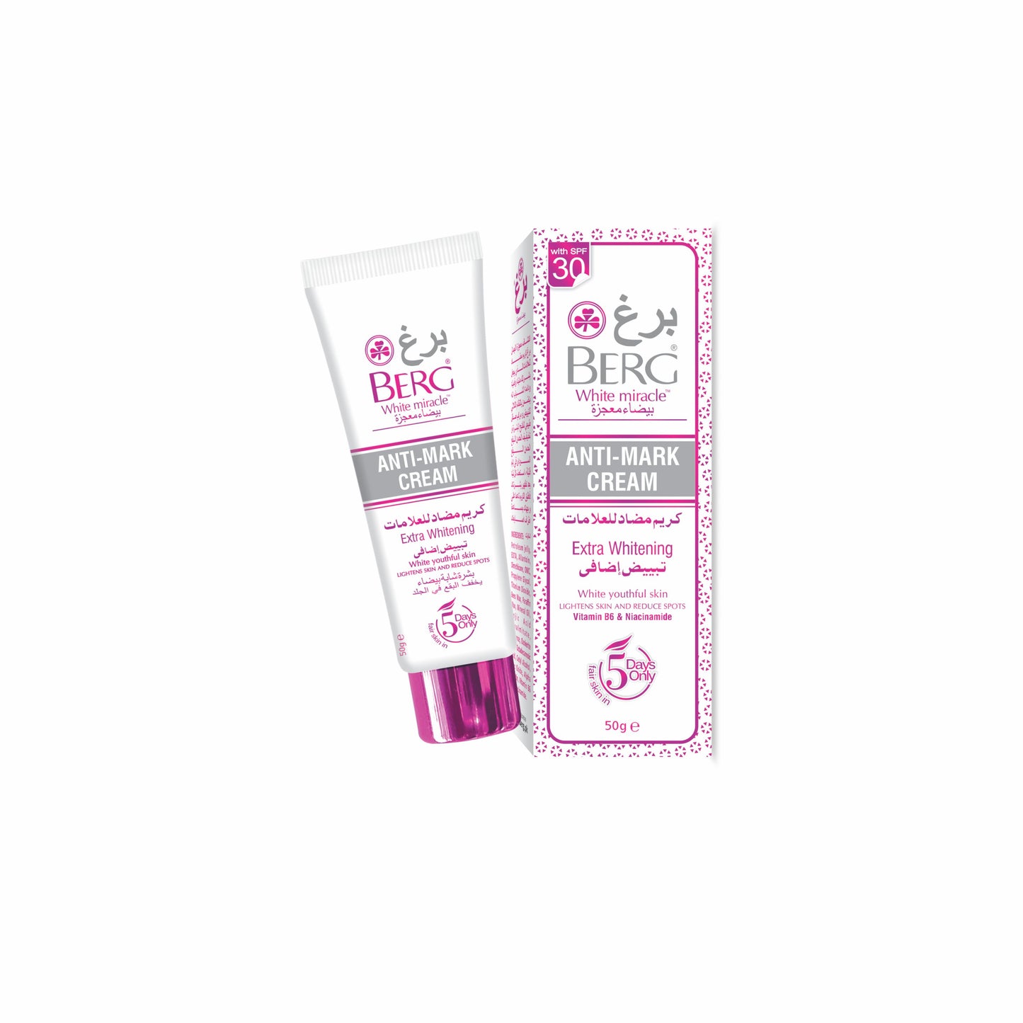 Berg White Miracle Anti Mark Cream (50gm)