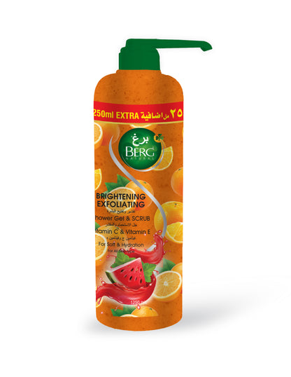 Berg Natural Shower Gel & Scrub