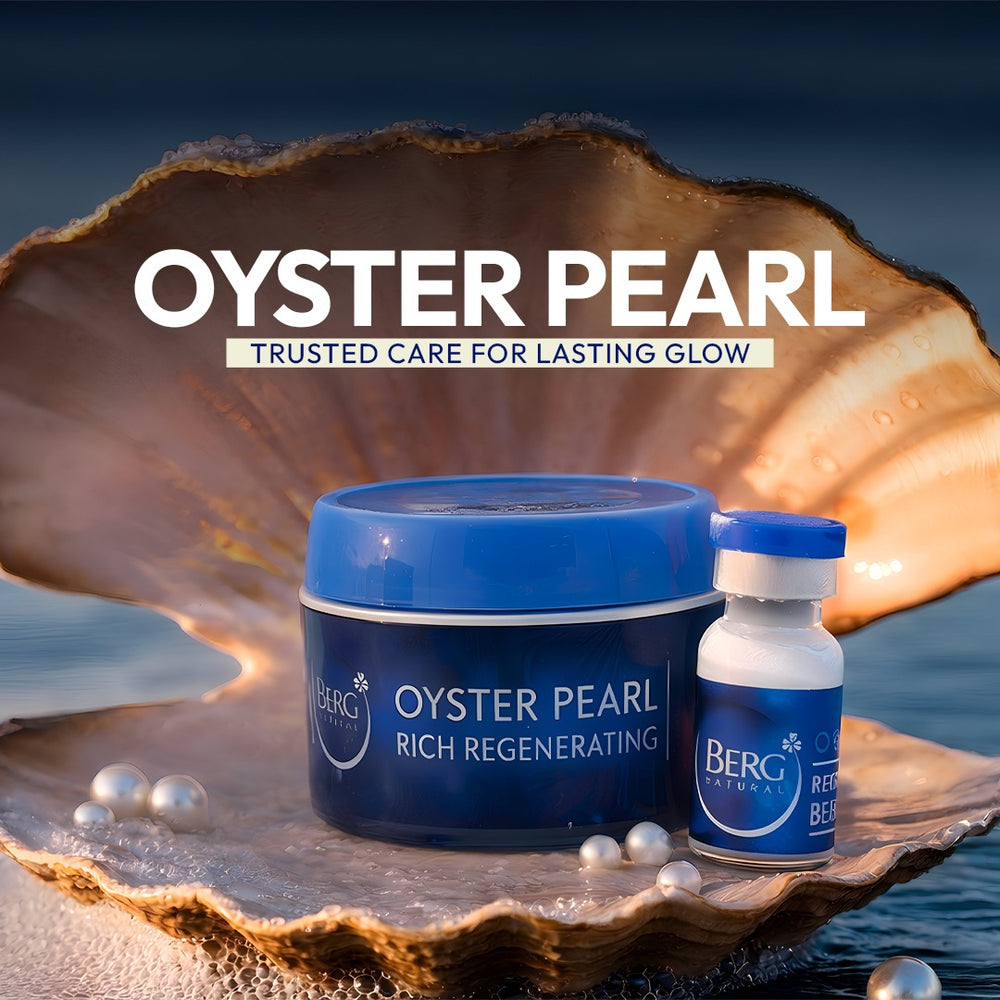 BERG Oyster Pearl – Rich Regenerating Beauty Cream + Serum (25g)