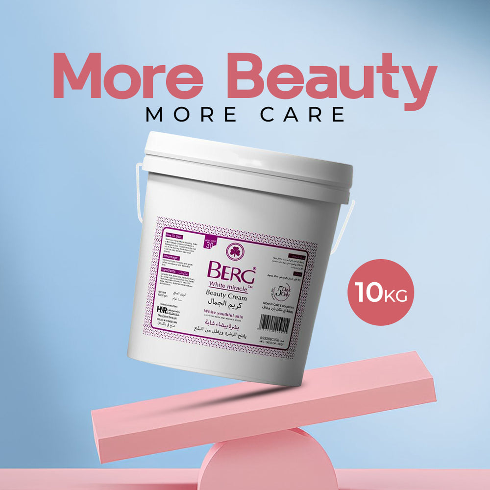 BERG White Miracle Beauty Cream (SPF 30+) 10 kg Salon Pack