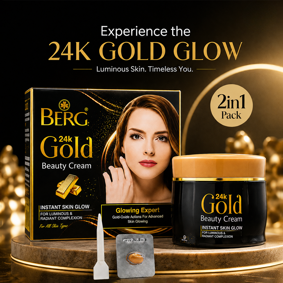 Berg 24K Gold Beauty Cream 2-in-1 Pack (25g)