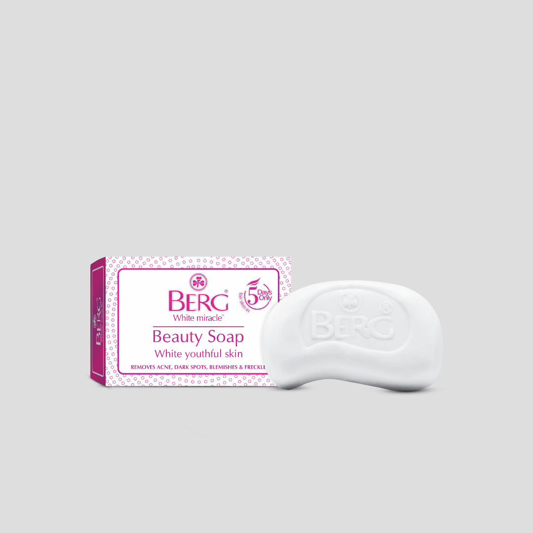 BERG White Miracle 4-in-1 Beauty Pack (Cream + Serum + Soap + Serum)
