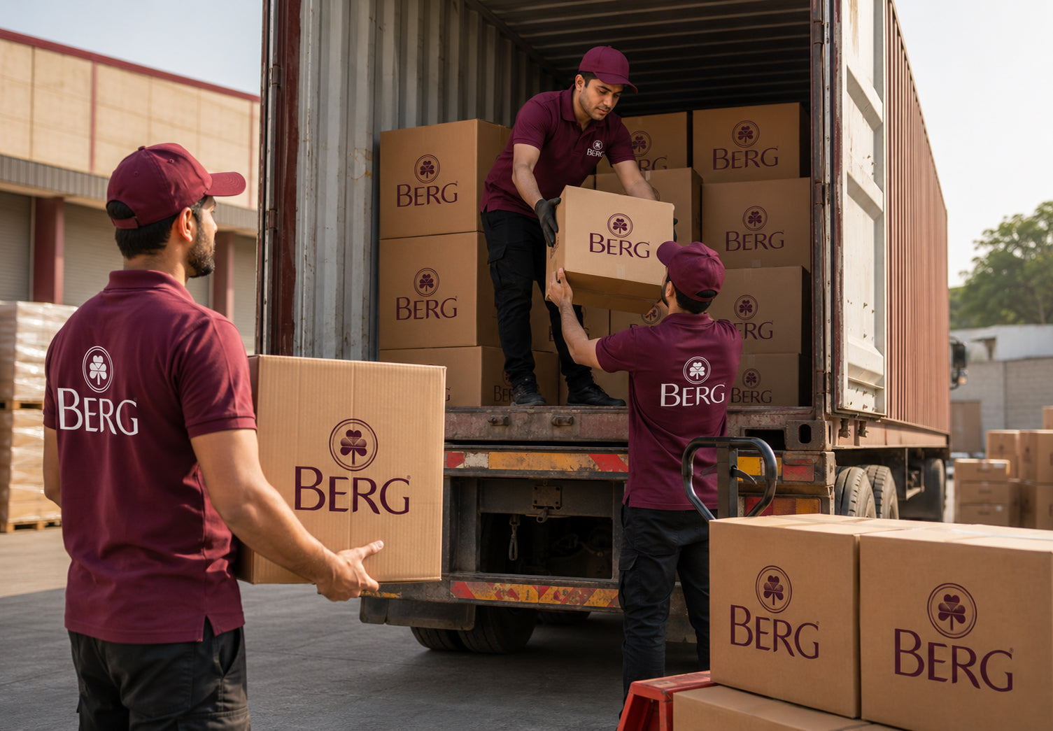 Berg wholesale skincare and beauty products for global buyers